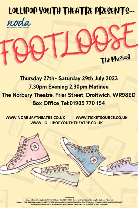 Footloose the Musical - Lollipop Youth Theatre at The Norbury Theatre ...