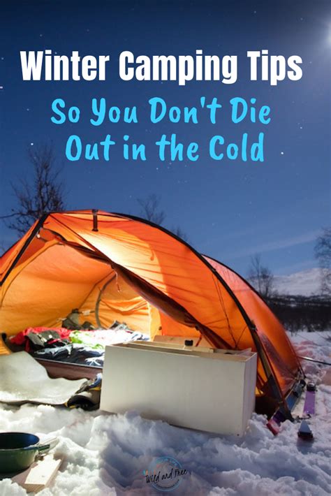 Winter Camping Tips So You Don’t Die Out in the Cold