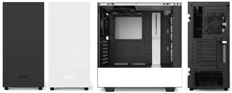 NZXT H510i ATX Cases with Lighting and Fan control