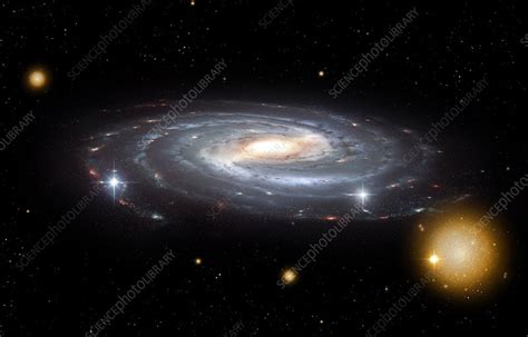 Milky Way and globular clusters, illustration - Stock Image - F022/4056 ...