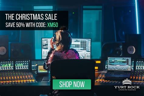 Yurt Rock Christmas Sale: 50% OFF sample packs, MIDI grooves, plugins ...