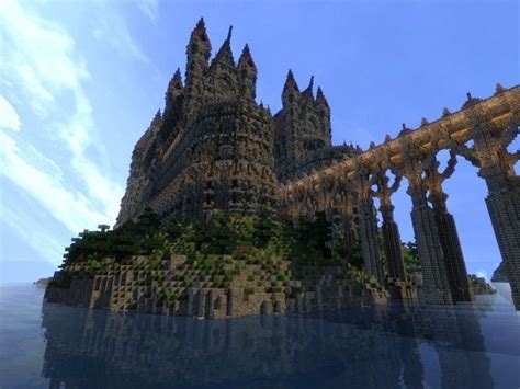 minecraft mountain castle ideas - Google Search | Minecraft mountain castle, Minecraft castle ...