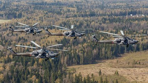 Russia To Deliver 40 Attack Helicopters To Algeria As Part Of Contract Deal