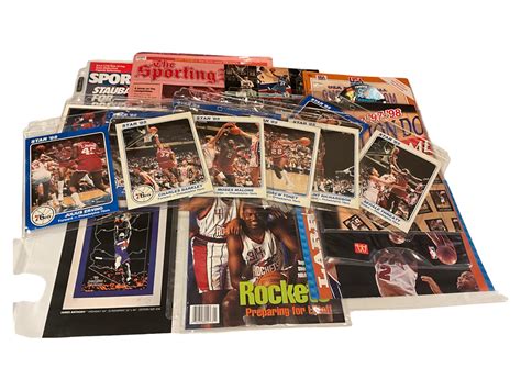 Lot - Vintage NBA Sports Memorabilia & Ephemera