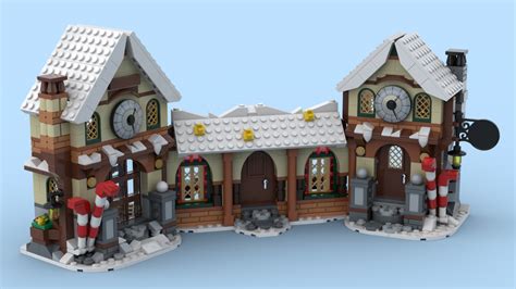 LEGO MOC Santa's Extended Workshop by Scaramanga | Rebrickable - Build with LEGO