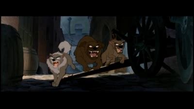 Lady And The Tramp Dogs Fight