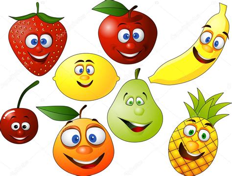 Fruit character — Stock Vector © dagadu #5548166