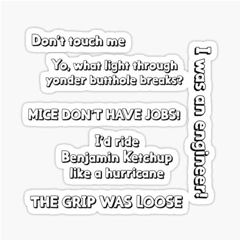 "Unus Annus Sticker Pack 2: Annus Quotes" Sticker for Sale by ...