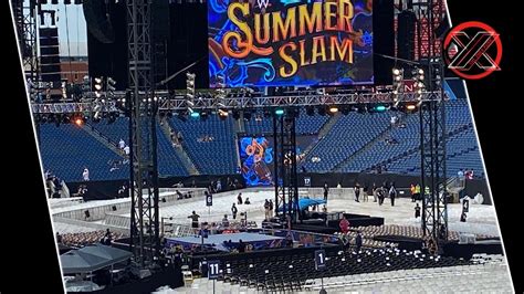 Final Look At WWE SummerSlam 2022 Stage Construction/Set Up, 43% OFF