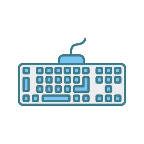 Keyboard Vector Icon 21419177 Vector Art at Vecteezy