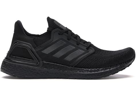 adidas Ultra Boost 20 Triple Black Men's - EG0691 - US