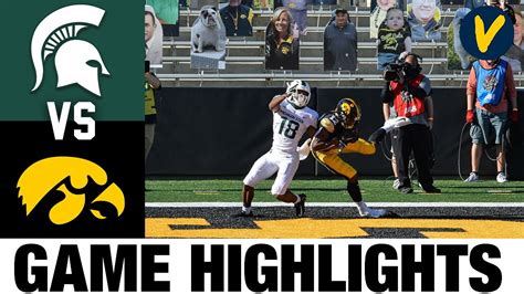 Michigan State vs Iowa Highlights | Week 10 2020 College Football ...