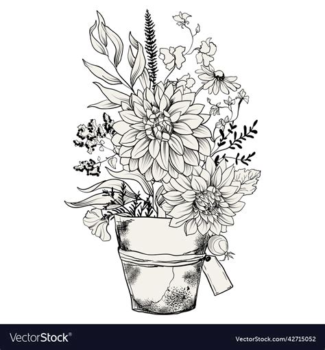 Old rusty bucket Royalty Free Vector Image - VectorStock