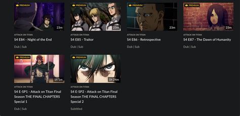 Watch Attack on Titan Dub Online: Last Episode's Free Stream Links