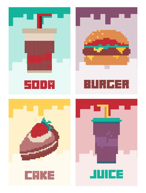 Minecraft Food Card - 10 Free PDF Printables | Printablee