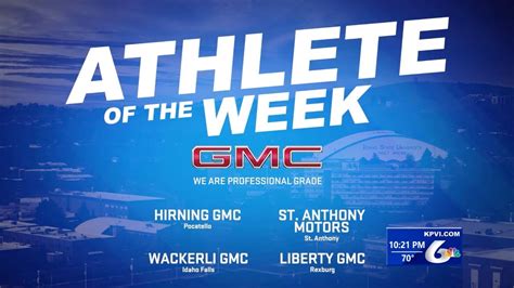 Athlete of the Week Announcement - September 17 - YouTube