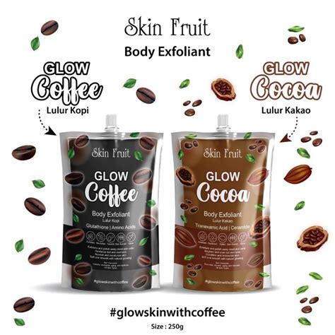 SKIN FRUIT GLOW BODY EXFOLIANT 250GR - LULUR BADAN SKIN FRUIT GLOW | Lazada Indonesia