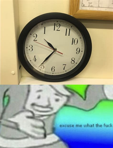 Anti-Clockwise Clock : r/memes