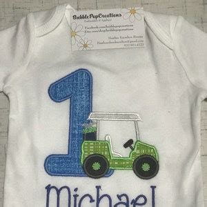 Golf Applique Machine Embroidery Design - Etsy