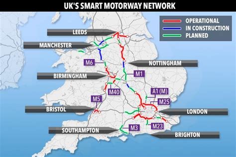 Brits fined for speeding on smart motorways as Highways England admits variable limits 'aren't ...