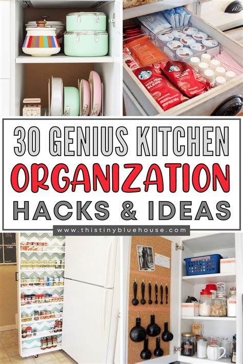 30+ Genius Kitchen Organization Hacks You Need In Your Life - This Tiny ...