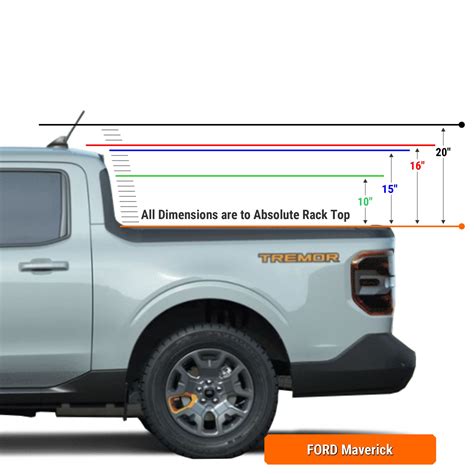 XTR3 Build-Your-Own Bed Rack - Ford Maverick – Xtrusion Overland