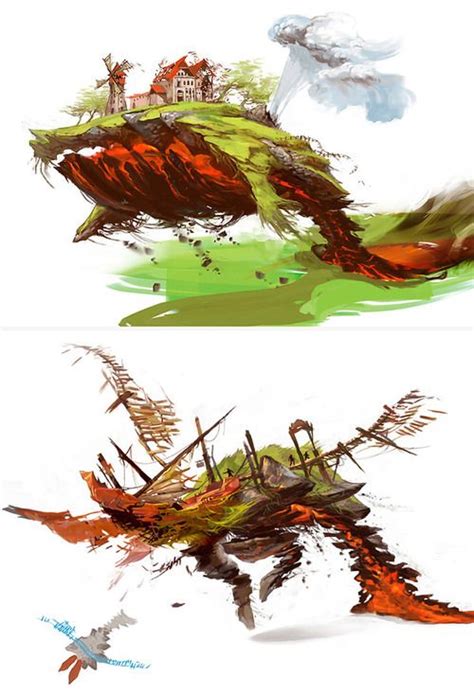 The Legend of Spyro: Dawn of the Dragon. Concept Art by Véronique ...