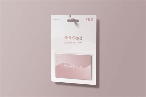 Gift Card Mockup on Behance