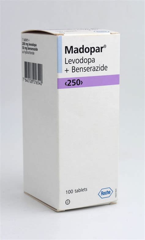 MODOPAR250mg (LEVODOPA + BENSERAZIDE) (Proscription medicine) - Now On Super