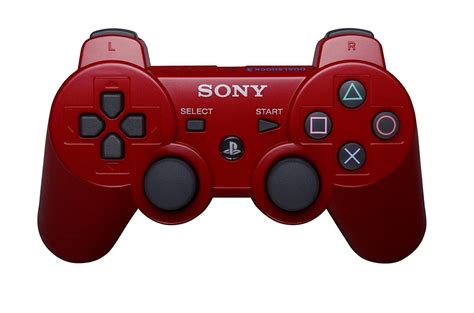 New Red PS3 Controller - Sony Playstation 3 Red Controller in Stock