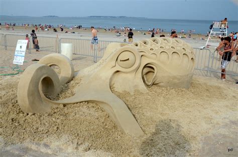 Revere Beach Sand Sculpture