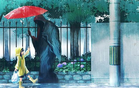 Anime Umbrella Wallpapers - Top Free Anime Umbrella Backgrounds - WallpaperAccess