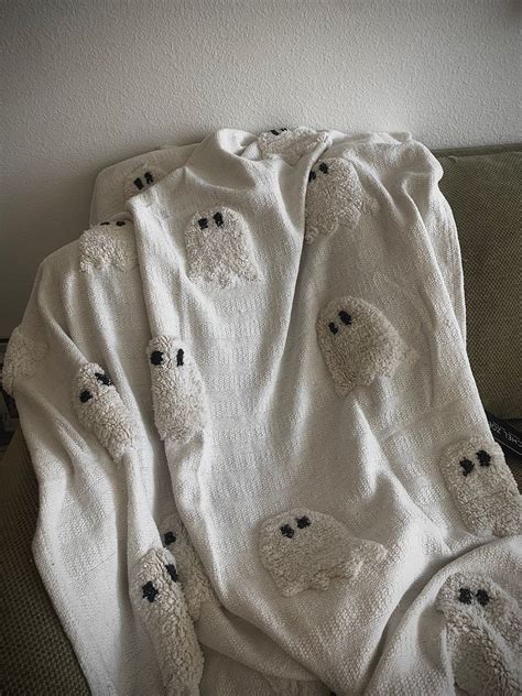 Ghost Blanket | Fall halloween decor, Cozy fall, Fall decor