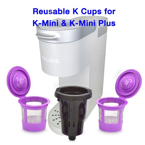 Reusable K cups with adapter for K-Mini and K-Mini Plus | Keurig Mini – Delibru Reusable K Cups