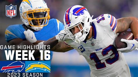 Bills vs Chargers score: Saturday NFL game highlights, top plays