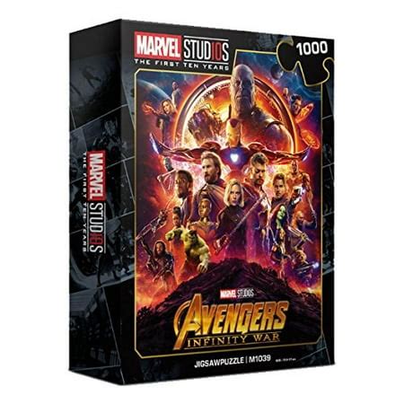 1000Piece Jigsaw Puzzle MARVEL Avengers Infinity War 10th Edition II ...