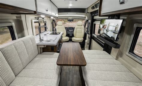 Winnebago Travato Camper Van Interior Options