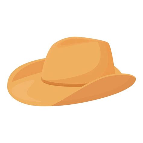 Premium Vector | Stetson cowboy hat icon cartoon vector leather rodeo texas country