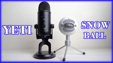 BLUE SNOWBALL VS BLUE YETI - No Nonsense Comparison & Review - YouTube