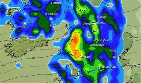 UK storm warning: Britain SMASHED by powerful winds and 100mm of rain in 24 hour onslaught ...