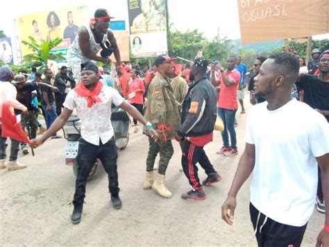 Obuasi youth hit the street over 'worsening' unemployment rate [Photos ...