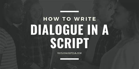 How to Write Dialogue in a Script: Tips for Screenwriters