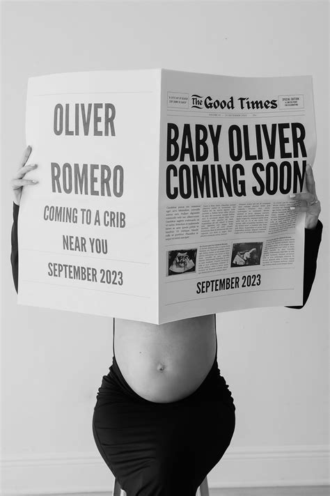 Bun in the oven digital pregnancy announcement baking baby announcement personalized social ...