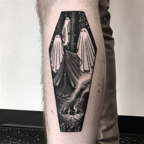 31 Ghoulish Ghost Tattoos - staciemayer.com - Tats - #Ghost #Ghoulish # ...