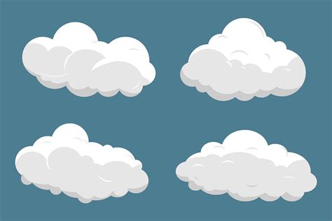 Clouds Clipart SVG | PNG | EPS | AI Graphic by Mockmenot · Creative Fabrica