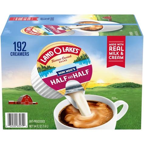 Land O' Lakes Mini Moo’s Half & Half Creamer Singles (54 fl oz) from Sam's Club - Instacart