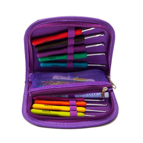 1Set Home Knitting Accessories DIY Knitting Tools Set Crochet Hook Stitch Weave Accessories ...