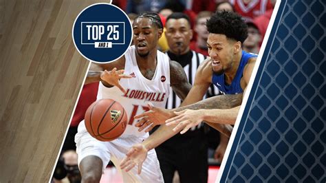 College Basketball Rankings: Louisville, No. 4 in Top 25 And 1, set for ...