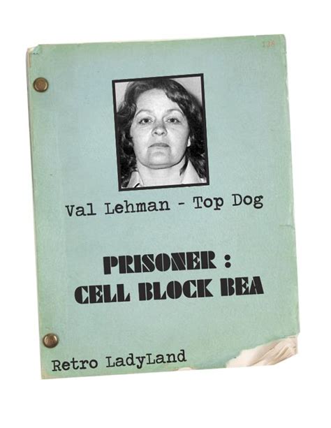 Retro LadyLand: Prisoner: Cell Block Bea - and interview with Val Lehman