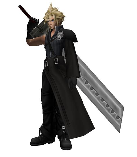 Advent Children Cloud render by Ch40sKnight on DeviantArt